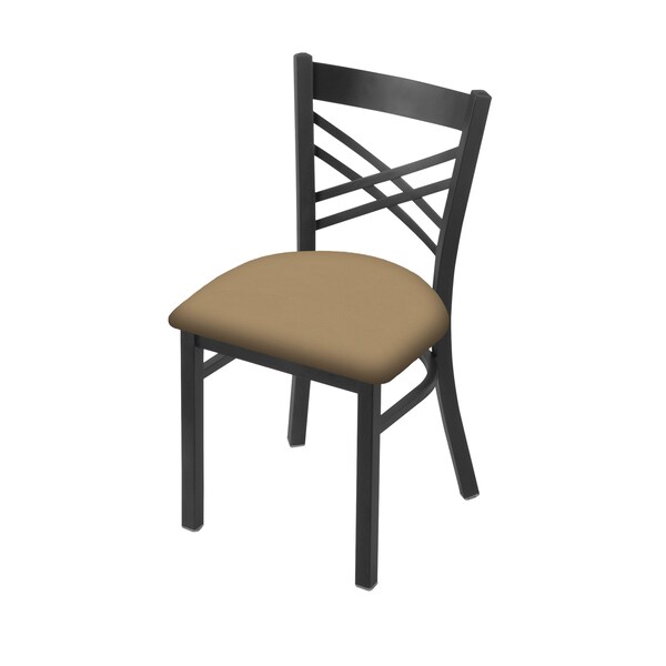 620 Catalina 18" Chair with Pewter Finish and Canter Sand Seat